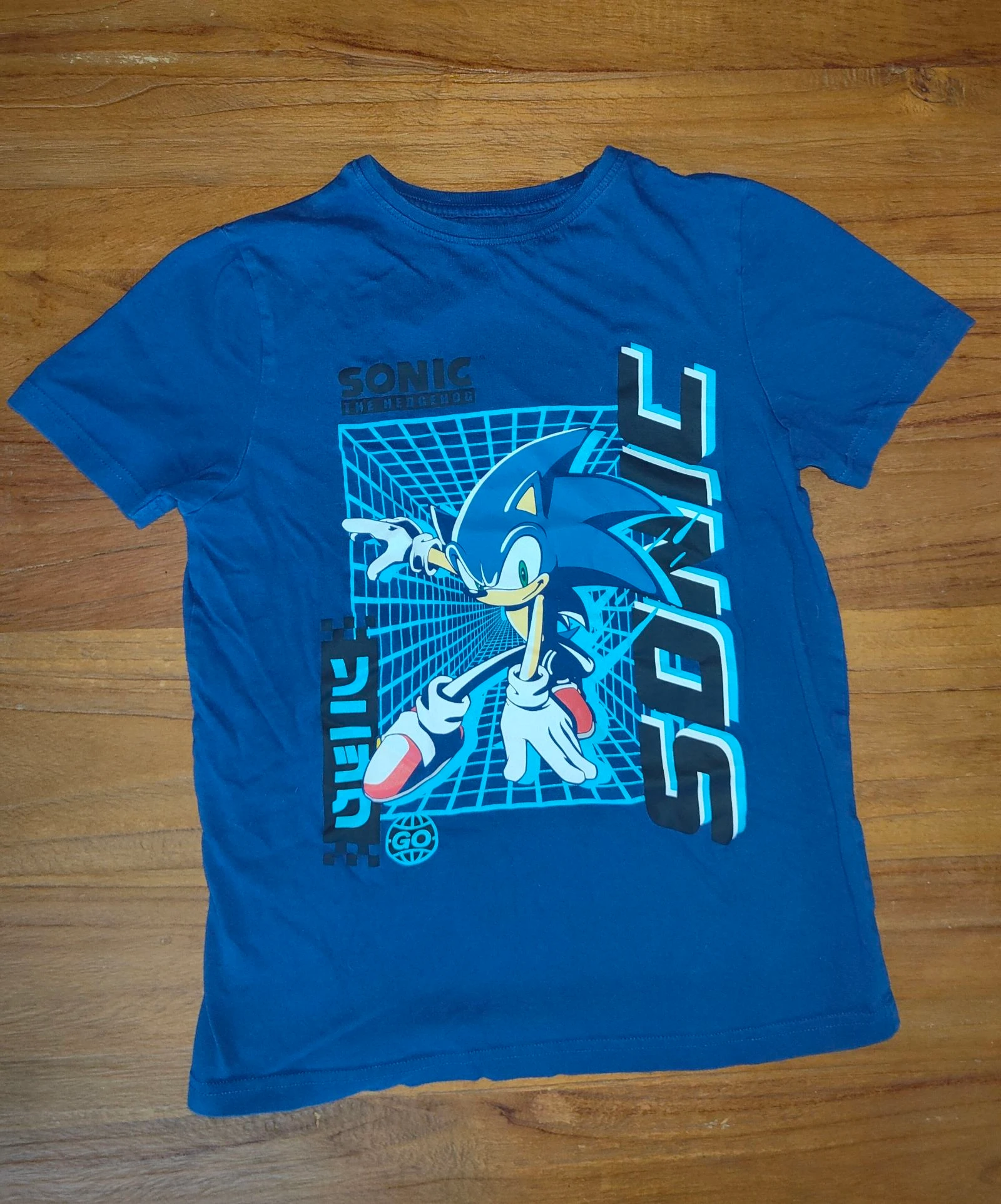 T-shirt bleu Sonic the Hedgehog Primark 11-12 ans (152 cm)